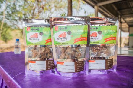 2. กลุ่มแปรรูปปลาบ้านเพชรชมภู (สมพงค์ ปลาส้ม) หมู่ที่ 2  ต.นาโบสถ์ อ.วังเจ้า จ.ตาก