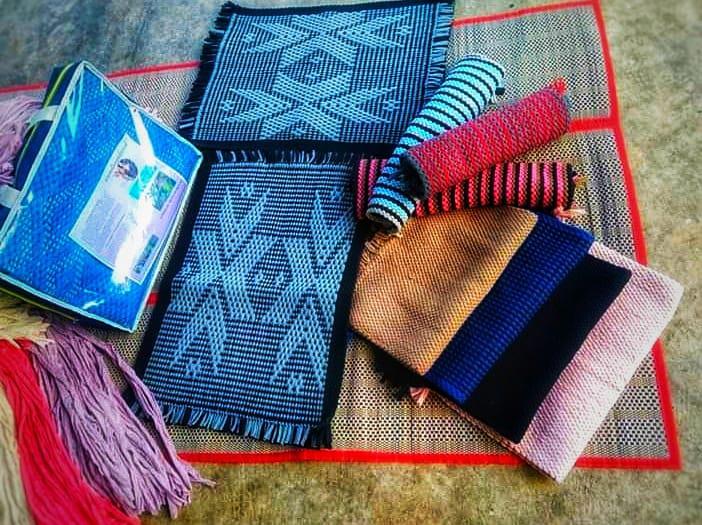 พรมเช็ดเท้าเอนกประสงค์บ้านแปลงสี่