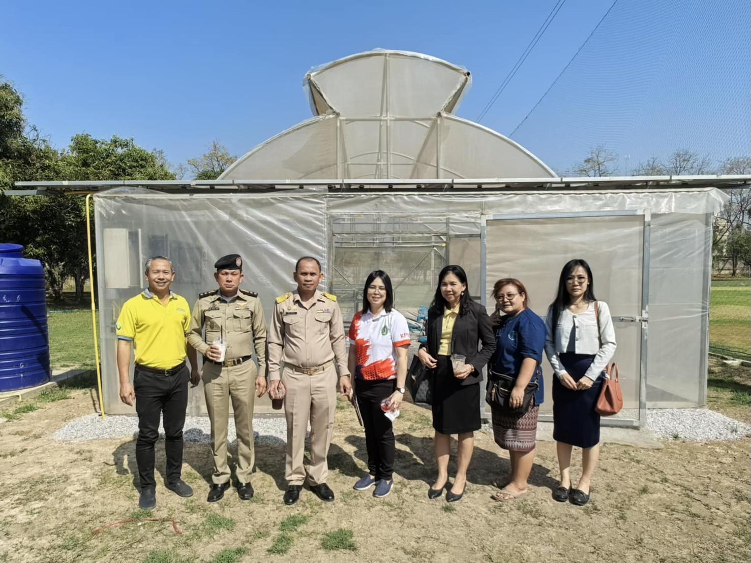 2. มรภ.กำแพงเพชร จับมือ เรือนจำกลางฯ และ สนง.พัฒนาฝีมือแรงงานฯ ปรับปรุงเทคโนโลยีพลังงานแสงอาทิตย์และ IoT ในโรงเรือน
