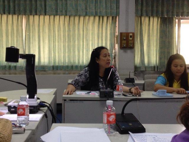 2. กิจกรรมการแลกเปลี่ยนเรียนรู้การจัดการเรียนการสอนที่บูรณาการการวิจัย บริการวิชาการ หรือทำนุบำรุงศิลปวัฒนธรรม วันที่ 25 ธันวาคม พ.ศ. 2558  ณ ห้องประชุมสักทอง สำนักบริการวิชาการและจัดหารายได้