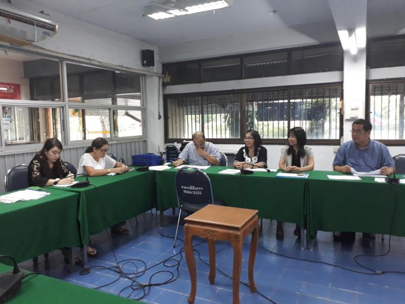 2. การตรวจสอบประเมินผลการวางระบบการควบคุมภายใน ประจำปี 2560 วันที่ 1 พฤศจิกายน 2560 ณ ห้องประชุมสำนักบริการวิชาการและจัดหารายได้