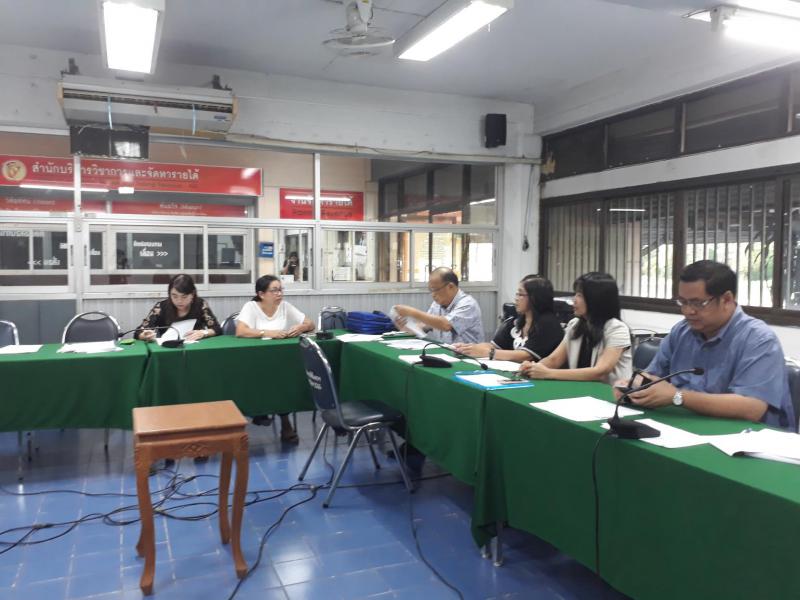 3. การตรวจสอบประเมินผลการวางระบบการควบคุมภายใน ประจำปี 2560 วันที่ 1 พฤศจิกายน 2560 ณ ห้องประชุมสำนักบริการวิชาการและจัดหารายได้