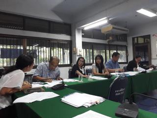 3. การตรวจสอบประเมินผลการวางระบบการควบคุมภายใน ประจำปี 2560 วันที่ 1 พฤศจิกายน 2560 ณ ห้องประชุมสำนักบริการวิชาการและจัดหารายได้