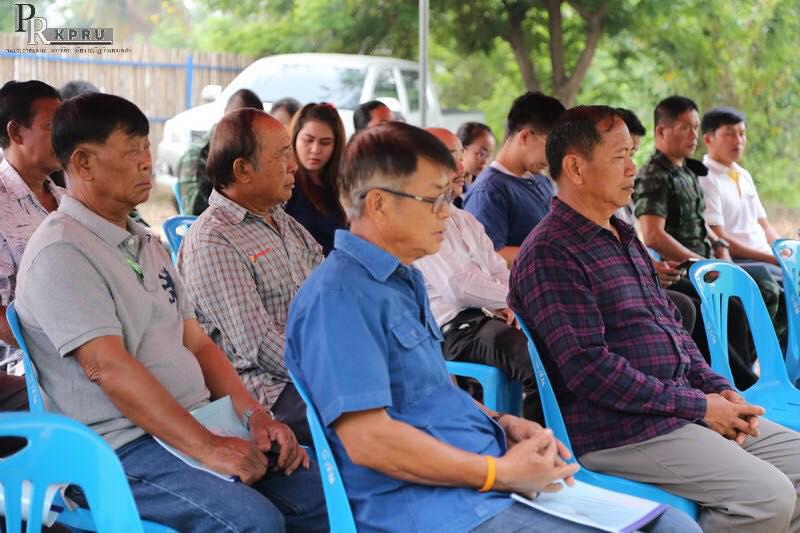 4. พิธีส่งมอบโรงอบแห้งกล้วยด้วยพลังงานแสงอาทิตย์แบบกรีนเฮาส์ วันที่ 23 มีนาคม 2561 ณ อาคารผลิตกล้วยกลุ่มวิสาหกิจชุมชนผู้ผลิตและพัฒนาการแปรรูปกล้วย ตำบลระหาน อำเภอบึงสามัคคี จังหวัดกำแพงเพชร 