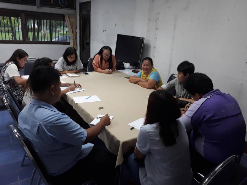 4. การประชุมบุคลากรประจำสำนักบริการวิชาการและจัดหารายได้ ครั้งที่ 4/2561 วันที่ 5 ตุลาคม 2561 ณ ห้องประชุมสำนักบริการวิชาการและจัดหารายได้