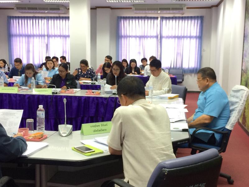 3. ประชุมวางแผนการดำเนินงานโครงการตามยุทธศาสตร์มหาวิทยาลัยราชภัฏเพื่อการพัฒนาท้องถิ่นในความร่วมมือระหว่างจังหวัดตากกับมหาวิทยาลัยราชภัฏกำแพงเพชร วันที่ 12 ตุลาคม 2561 ณ ห้องประชุมทีลอซู ชั้น 4 ศาลากลางจังหวัดตาก