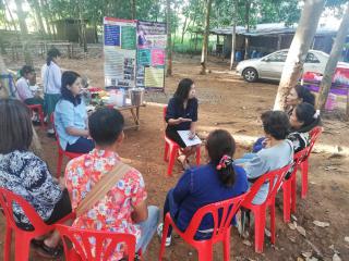 4. การพัฒนายกระดับสินค้า OTOP ของกลุ่มทองม้วนข้าวไรซ์เบอร์รี่ วันที่ 7 พฤศจิกายน 2561 ณ กลุ่มทองม้วนข้าวไรซ์เบอร์รี่ หมู่ที่ 11 ต.โกสัมพี อ.โกสัมพีนคร จ.กำแพงเพชร