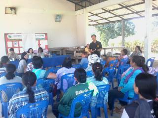 1. ลงพื้นที่เก็บข้อมูลตำบลวังหิน จังหวัดตาก วันที่ 19 พฤศจิกายน 2561 ณ ศาลาอเนกประสงค์หมู่บ้านพุสะแก ตำบลวังหิน อำเภอเมืองตาก จังหวัดตาก