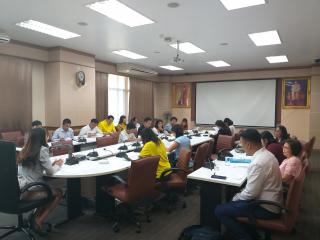 1. ประชุมเตรียมความพร้อมการจัดพิธีลงนามบันทึกตกลงความร่วมมือฯ และกิจกรรมเปิดตัวโครงการ KICK OFF วันที่ 19 พฤศจิกายน 2561 ณ ห้องประชุมอาคารเรียนรวมและอำนวยการ ชั้น 4
