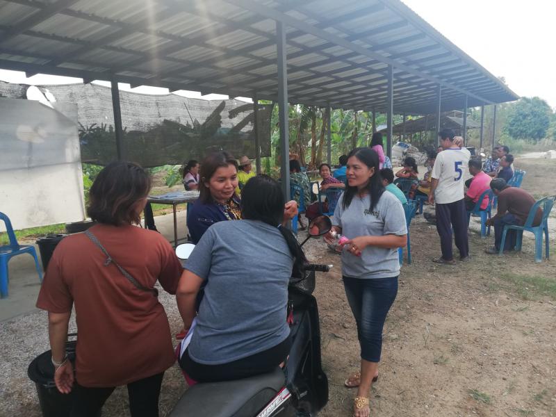 3. ลงพื้นที่ตำบลนิคมทุ่งโพธิ์ทะเล อ.เมืองกำแพงเพชร จ.กำแพงเพชร วันที่ 18 มกราคม 2562 ณ ศาลาเอนกประสงค์ชุมชนบ้านใหม่ศรีอุบล หมู่ที่ 8 ต.นิคมทุ่งโพธิ์ทะเล อ.เมืองกำแพงเพชร จ.กำแพงเพชร