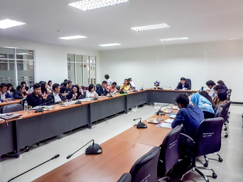 2. ประชุมเพื่อสร้างความเข้าใจ และรับทราบแนวทางการปฏิบัติงานตามโครงการยกระดับคุณภาพการเรียนรู้ฯ วันที่ 15 กุมภาพันธ์ 2562 ณ ห้องประชุมบุษราคัม ชั้น 1 อาคารเฉลิมพระเกียรติ มหาวิทยาลัยราชภัฏกำแพงเพชร แม่สอด