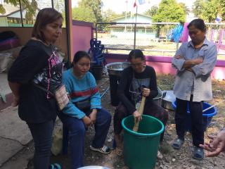 2. วันที่ 7 ธันวาคม 2562  สำนักบริการวิชาการและจัดหารายได้ จัดกิจกรรมการทำผลิตภัณฑ์น้ำยาเอนกประสงค์จากน้ำมะนาว ณ  ศาลาประชาคม หมู่ 8 บ้านใหม่ศรีอุบล ต.นิคมทุ่งโพธิ์ทะเล    อ.เมืองกำแพงเพชร จ.กำแพงเพชร