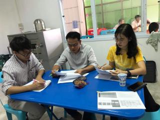 2. ขออนุญาตสถานที่ผลิต นำเข้า จัดเก็บอาหาร และเลขสารบบ (เลข อย.) วันที่ 18 มกราคม 2563 ณ กลุ่มวิสาหกิจชุมชนผู้ผลิตและพัฒนาการแปรรูปกล้วย ตำบลระหาน อำเภอบึงสามัคคี จังหวัดกำแพงเพชร