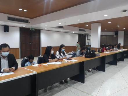 4. ประชุมเพื่อรับฟังแนวทางการเตรียมความพร้อมรับการตรวจเยี่ยมจากองคมนตรี วันที่ 29 มกราคม 2563 เวลา 15.30 น. ณ ห้องประชุมทองกวาว ชั้น 2 อาคารทีปังกรรัศมีโชติ