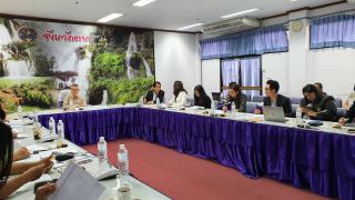 2. ประชุมการดำเนินงานในโครงการขับเคลื่อนยุทธศาสตร์มหาวิทยาลัยราชภัฏเพื่อการพัฒนาท้องถิ่น ในความร่วมมือระหว่างจังหวัดตาก กับ มรภ.กำแพงเพชร นที่ 19 กุมภาพันธ์ 2563 เวลา 13.00 น. ณ ห้องประชุมทีลอซู ชั้น 4 ศาลากลางจังหวัดตาก