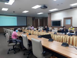 4. ประชุมผู้รับผิดชอบโครงการแก้ไขปัญหาความยากจนของประชาชนในชนบทเพื่อวางแผนการดำเนินงานในช่วงการแพร่ระบาดของโรคติดเชื้อไวรัสโคโรนา 2019 (COVID 19) วันที่ 8 เมษายน 2563 ณ ห้องประชุมรวงผึ้ง อาคารเรียนรวมและอำนวยการ อาคาร 14 ชั้น 8