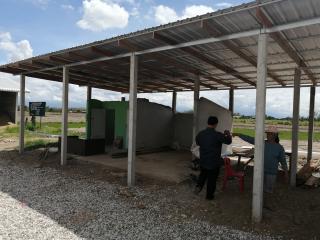 2. ให้คำปรึกษาในการสร้างโรงเรือนในการบรรจุภัณฑ์ข้าว วันที่ 12 มิถุนายน 2563 ณ กลุ่มวิสาหกิจชุมชนฅนรักษ์แม่หนองหลวง ต.หนองหลวง อ.ลานกระบือ จ.กำแพงเพชร