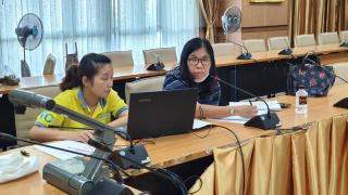 3. ประชุมผู้รับผิดชอบโครงการพัฒนาผลิตภัณฑ์ชุมชนท้องถิ่น (ยกระดับสินค้าชุมชน OTOP) วันที่ 22 กรกฎาคม 2563 ณ ห้องประชุมรวงผึ้ง อาคารเรียนรวมและอำนวยการ