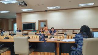 21. ประชุมผู้รับผิดชอบโครงการพัฒนาผลิตภัณฑ์ชุมชนท้องถิ่น (ยกระดับสินค้าชุมชน OTOP) วันที่ 22 กรกฎาคม 2563 ณ ห้องประชุมรวงผึ้ง อาคารเรียนรวมและอำนวยการ