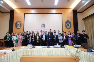 3. รับการตรวจเยี่ยมจากสำนักงบประมาณ และส่งมอบบรรจุภัณฑ์ พร้อมป้ายสถานที่ผลิตอาหาร วันที่ 2 ธันวาคม 2563 ณ ชุมชนตำบลระหาน อำเภอบึงสามัคคี จังหวัดกำแพงเพชร