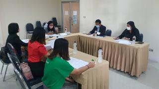 2. ประชุมคณะกรรมการประจำสำนักบริการวิชาการและจัดหารายได้ วันที่ 7 เมษายน 2564 ณ ห้องประชุม ชั้น 1 อาคาร KPRU HOME