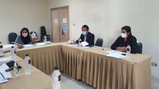8. ประชุมคณะกรรมการประจำสำนักบริการวิชาการและจัดหารายได้ วันที่ 7 เมษายน 2564 ณ ห้องประชุม ชั้น 1 อาคาร KPRU HOME