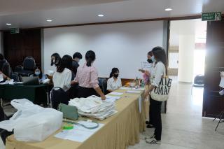 1. กิจกรรมปฐมนิเทศบุคคลปฏิบัติงานตามโครงการยกระดับเศรษฐกิจและสังคมรายตำบลแบบบูรณาการ วันศุกร์ที่ 1 ตุลาคม 2564 ณ หอประชุมทีปังกรรัศมีโชติ มหาวิทยาลัยราชภัฏกำแพงเพชร