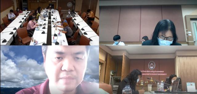 4. สนทนากลุ่ม (Focus group)  วิจัยโครงการพัฒนาการศึกษาด้านเศรษฐกิจพอเพียงและยกระดับรายวิชาศึกษาทั่วไป เรื่อง ศาสตร์พระราชาของมหาวิทยาลัยราชภัฏ สู่ศตวรรษที่ 21 วันที่ 10 มีนาคม 2565 ณ ห้องประชุมดารารัตน์ ชั้น 4 อาคารเรียนรวมและอำนวยการ (อาคาร 14)