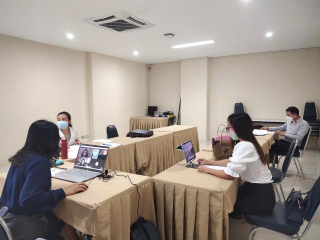 1. ประชุมคณะกรรมการประจำสำนักบริการวิชาการและจัดหารายได้ ครั้งที่ 1/2565 วันที่ 23 มีนาคม 2565 ณ ห้องประชุม ชั้น 1 อาคาร KPRU HOME และแบบออนไลน์