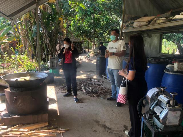 2. ลงพื้นที่สำรวจสวนดินปรุง สวนเกรษตรออร์แกนิก วันที่ 30 ธันวาคม 2565 ณ ตำบลวังแขม อำเภอคลองขลุง จังหวัดกำแพงเพชร