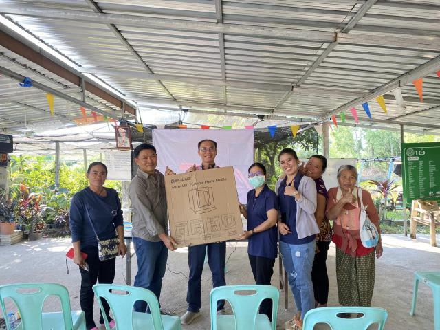 2. จัดกิจกรรมอบรมโครงการยกระดับวิสาหกิจชุมชนสู่เกษตรมูลค่าสูง ปีบัญชี 2566 วันที่ 28 ธันวาคม 2566 ณ กลุ่มวิสาหกิจชุมชนสวนเกษตรพืชผักปลอดภัย หมู่ 25 บ้านคลองด้วน ต.คลองน้ำไหล อ.คลองลาน จ.กำแพงเพชร