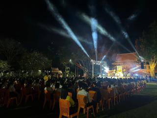 1. รับชมการแสดงดนตรีในสวน  H.M. Song อว.บรรเลงเพลงของพ่อ วันที่ 5 ธันวาคม 2567 ณ พิพิธภัณฑสถานจังหวัดกำแพงเพชรเฉลิมพระเกียรติ (พิพิธภัณฑ์เรือนไทย) สำนักศิลปะและวัฒนธรรม มหาวิทยาลัยราชภัฏกำแพงเพชร