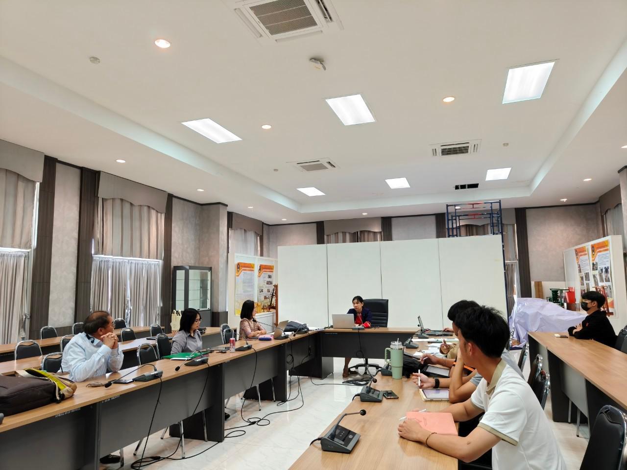 4. ประชุมบุคลากรประจำสำนักบริการวิชาการและจัดหารายได้ ครั้งที่ 1/2568 วันที่ 9 มกราคม 2568 ณ ห้องประชุม KPRU HOME ชั้น 1 สำนักบริการวิชาการและจัดหารายได้