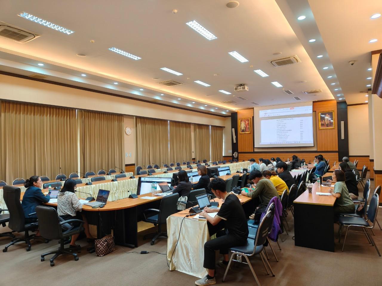 4. ประชุมคณะกรรมการจัดนิทรรศการเปิดศูนย์และคณะทำงานศูนย์ความเป็นเลิศฯ ครั้งที่ 1/2568 วันที่ 22 มกราคม 2568 ณ ห้องประชุมดาวเรือง ชั้น 9 อาคารเรียนรวมและอำนวยการ