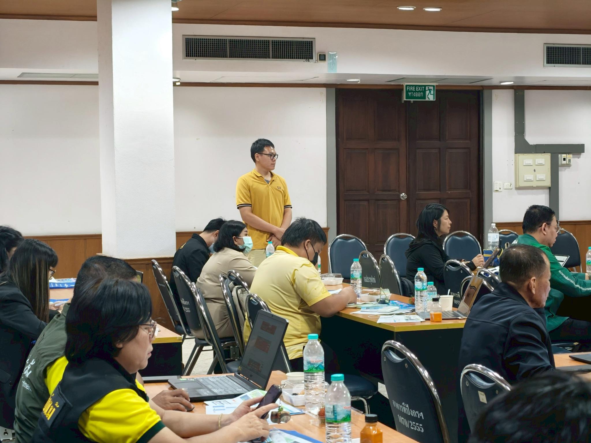 7. จัดอบรมการใช้แพลตฟอร์มออนไลน์ Low Carbon City Platform เพื่อการประเมินคาร์บอนฟุตพริ้นท์ (CFO) เมื่อวันที่ 23 มิถุนายน 2568