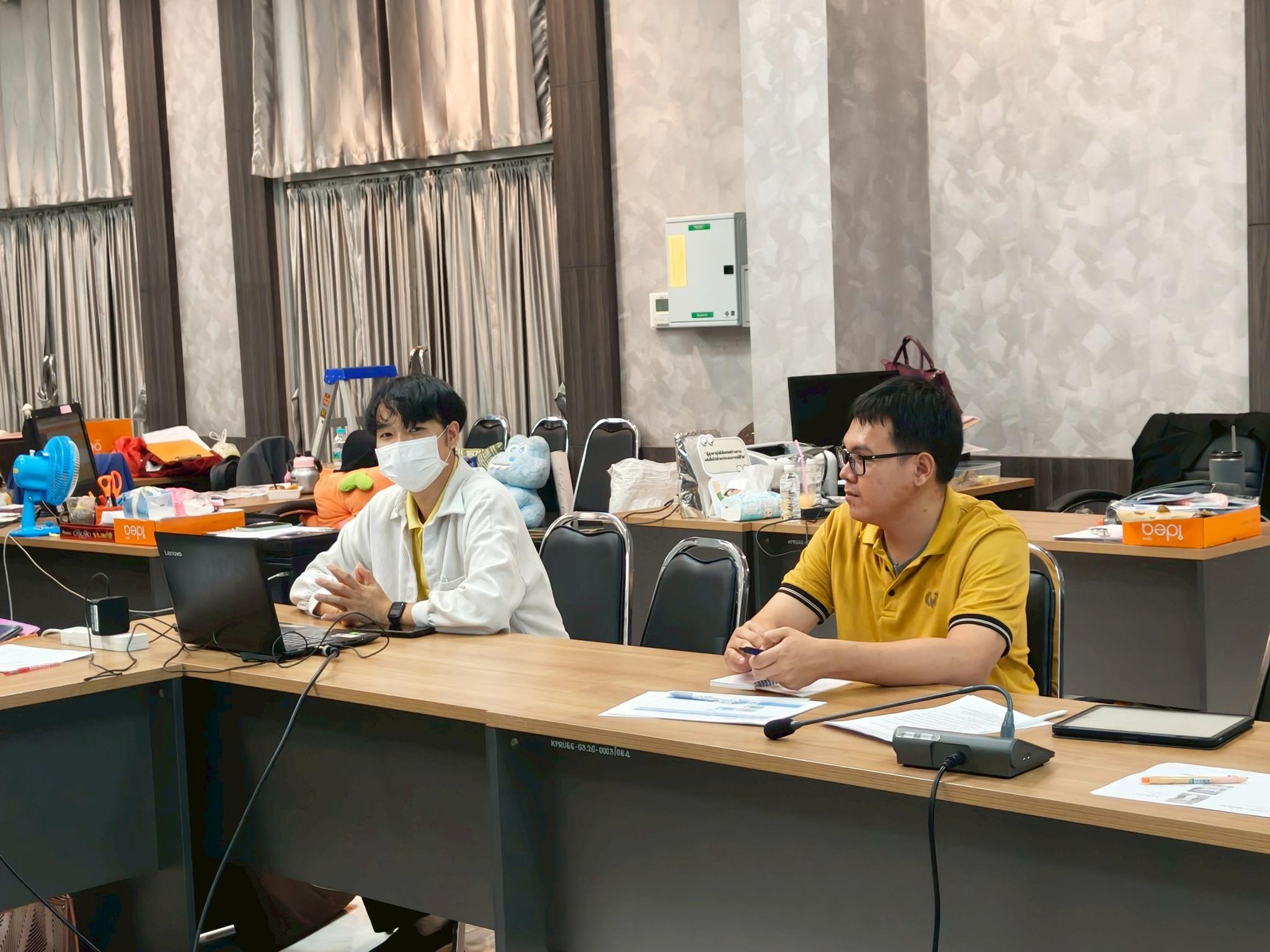 11. การประชุมบุคลากรประจำสำนักบริการวิชาการและจัดหารายได้ ครั้งที่ 4/2568 วันที่ 23 มิถุนายน 2568