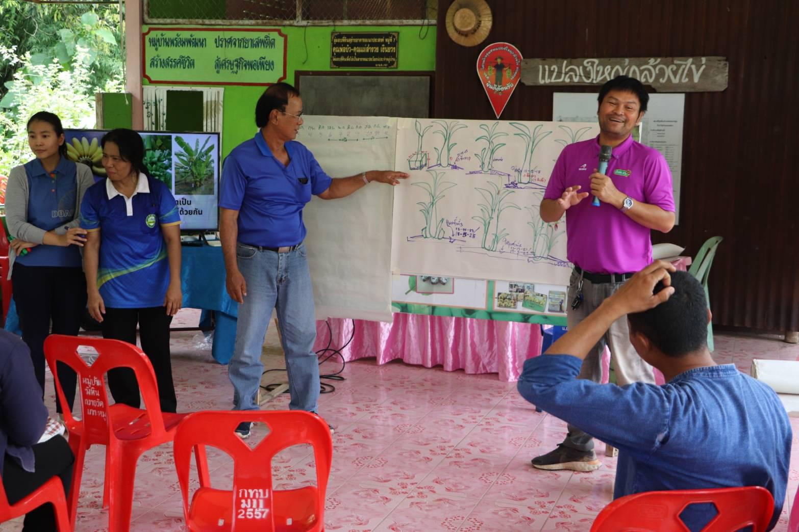 7. เปิดศูนย์เรียนรู้และจำหน่ายกล้วยไข่ GI หนุนเกษตรกรยกระดับคุณภาพผลผลิต ณ วิสาหกิจชุมชนเกษตรกล้วยไข่ ตำบลท่าพุทรา อำเภอคลองขลุง จังหวัดกำแพงเพชร วันที่ 15 สิงหาคม 2568