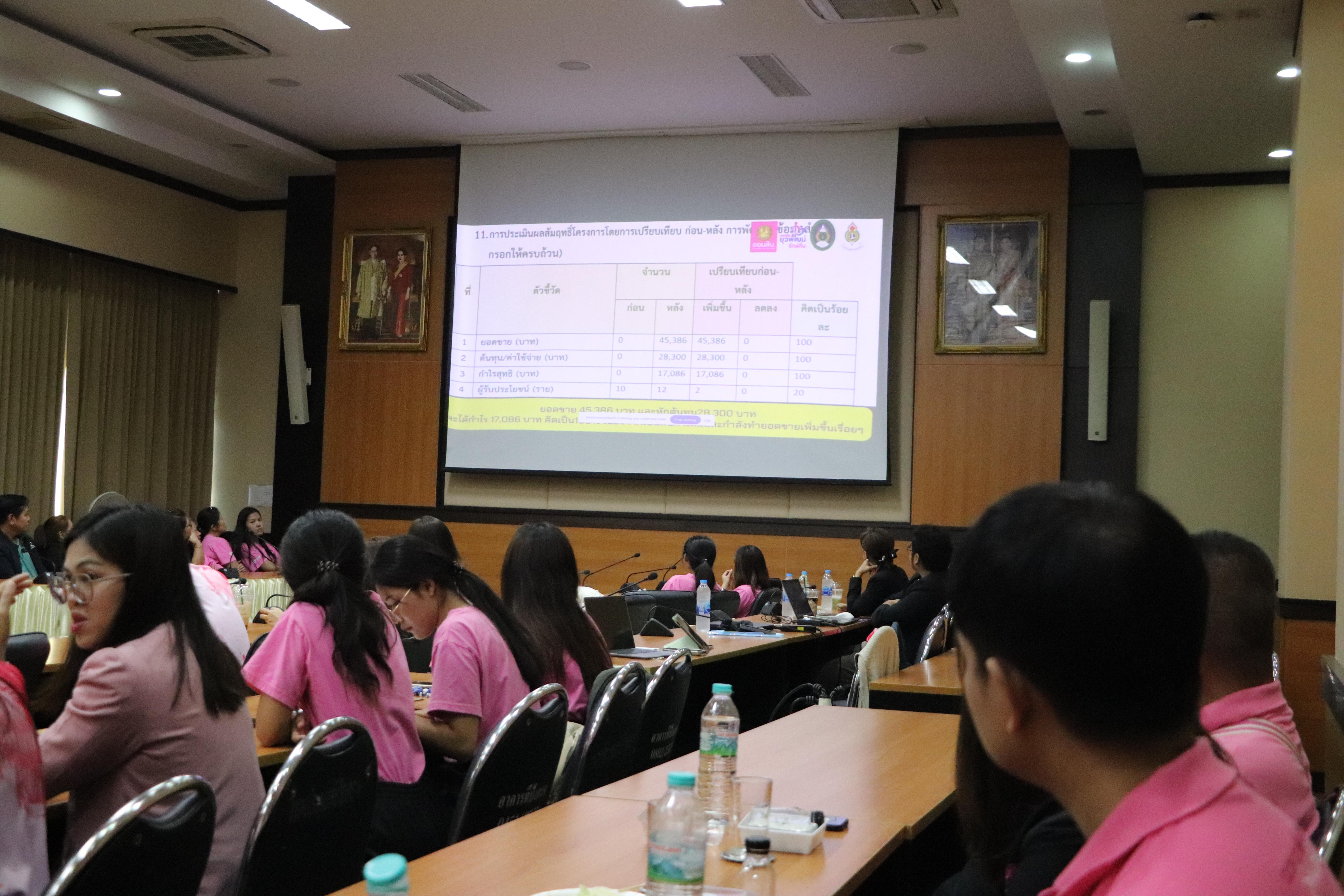 20. การนำเสนอผลสัมฤทธิ์ พร้อมทั้งเยี่ยมชมนิทรรศการ ณ บริเวณลานอเนกประสงค์ ชั้น 1 อาคารเรียนรวมและอำนวยการ (อาคาร 14) วันที่ 9 กันยายน 2568