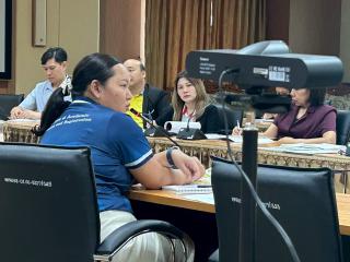 4. การประชุมคณะ ผู้บริหารสำนัก สถาบัน และกองงาน เพื่อหารือแนวทางการขับเคลื่อน “THAPUTSA MODEL” ชั้น 8 อาคารเรียนรวมและอำนวยการ (อาคาร 14) เมื่อวันที่ 30 กันยายน 2568