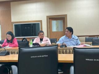 5. การประชุมคณะ ผู้บริหารสำนัก สถาบัน และกองงาน เพื่อหารือแนวทางการขับเคลื่อน “THAPUTSA MODEL” ชั้น 8 อาคารเรียนรวมและอำนวยการ (อาคาร 14) เมื่อวันที่ 30 กันยายน 2568