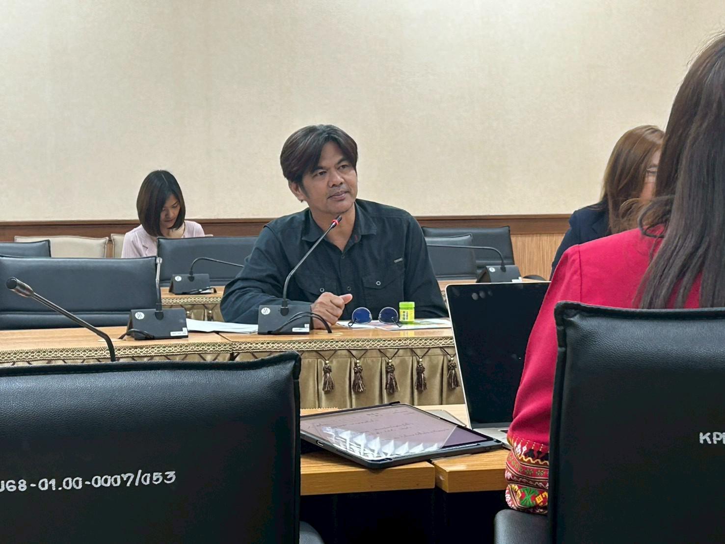 16. การประชุมคณะ ผู้บริหารสำนัก สถาบัน และกองงาน เพื่อหารือแนวทางการขับเคลื่อน “THAPUTSA MODEL” ชั้น 8 อาคารเรียนรวมและอำนวยการ (อาคาร 14) เมื่อวันที่ 30 กันยายน 2568