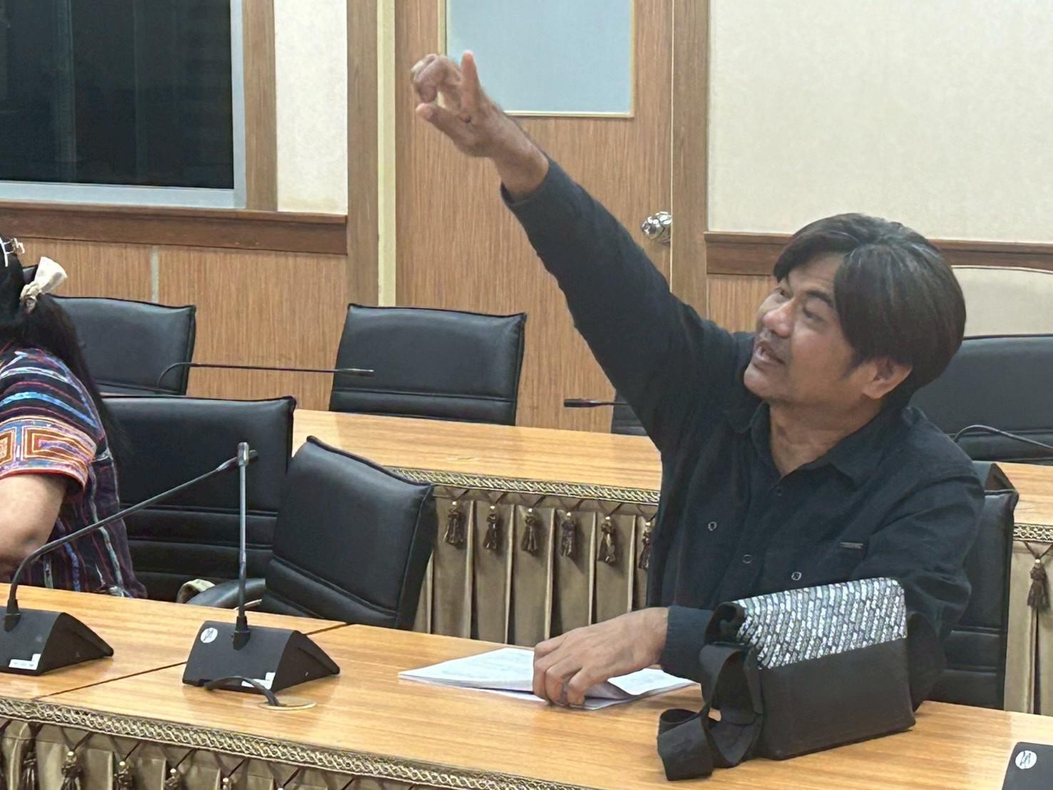 8. การประชุมวาระพิเศษ โครงการ “นวัตกรรมสิ่งทอจากทรัพยากรธรรมชาติ สร้างมูลค่า เพิ่มรายได้ เพื่อชุมชนยั่งยืน” ชั้น 8 อาคารเรียนรวมและอำนวยการ (อาคาร 14) วันที่ 30 กันยายน 2568