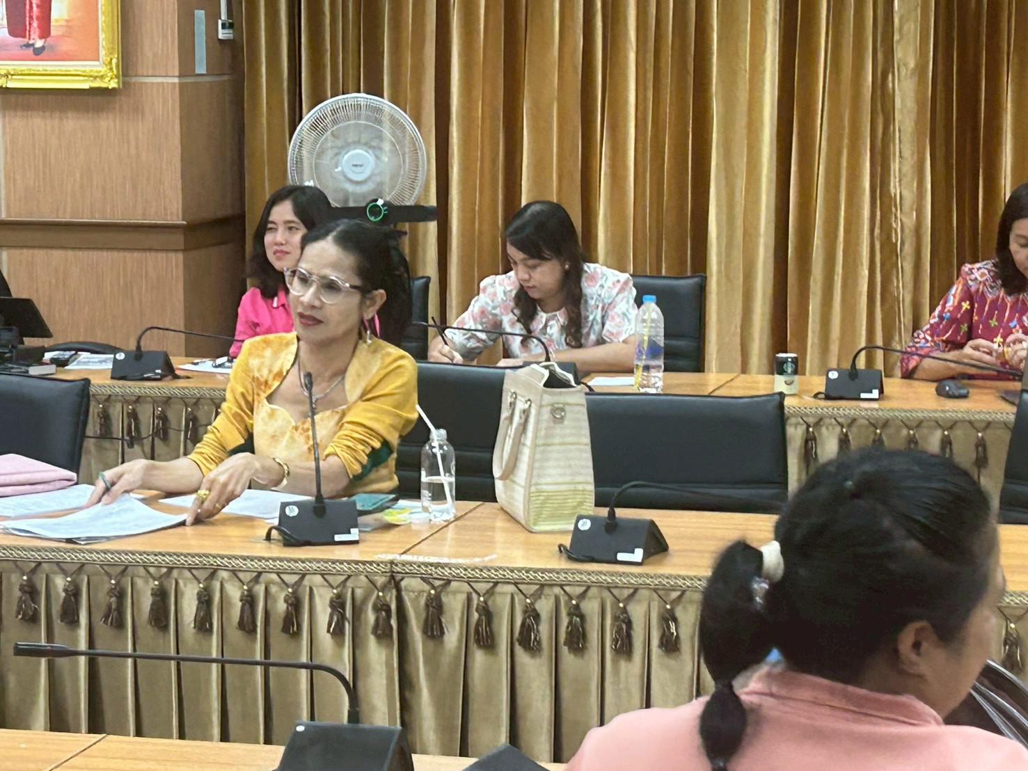 10. การประชุมวาระพิเศษ โครงการ “นวัตกรรมสิ่งทอจากทรัพยากรธรรมชาติ สร้างมูลค่า เพิ่มรายได้ เพื่อชุมชนยั่งยืน” ชั้น 8 อาคารเรียนรวมและอำนวยการ (อาคาร 14) วันที่ 30 กันยายน 2568