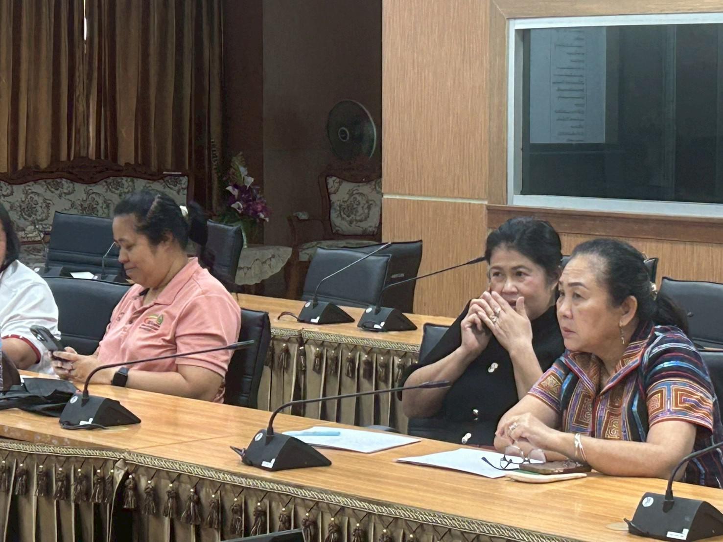 12. การประชุมวาระพิเศษ โครงการ “นวัตกรรมสิ่งทอจากทรัพยากรธรรมชาติ สร้างมูลค่า เพิ่มรายได้ เพื่อชุมชนยั่งยืน” ชั้น 8 อาคารเรียนรวมและอำนวยการ (อาคาร 14) วันที่ 30 กันยายน 2568