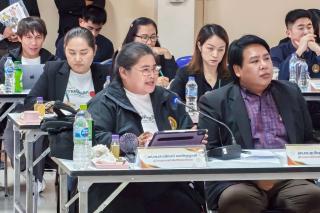 4. การประชุมปรึกษาหารือเกี่ยวกับการผลดำเนินงานโครงการยุทธศาสตร์มหาวิทยาลัยราชภัฏเพื่อการพัฒนาท้องถิ่น ประจำปีงบประมาณ 2568 และเพื่อวางแผนขับเคลื่อนโมเดลขจัดความยากจน ประจำปีงบประมาณ 2569 ณ ที่ว่าการอำเภอคลองขลุง วันที่ 28 ตุลาคม 2568