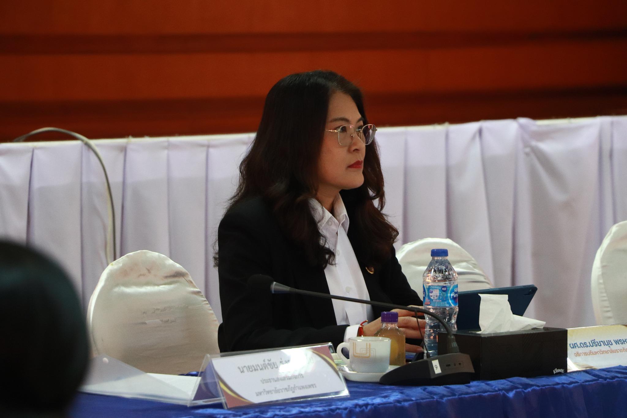 34. การประชุมปรึกษาหารือเกี่ยวกับการผลดำเนินงานโครงการยุทธศาสตร์มหาวิทยาลัยราชภัฏเพื่อการพัฒนาท้องถิ่น ประจำปีงบประมาณ 2568 และเพื่อวางแผนขับเคลื่อนโมเดลขจัดความยากจน ประจำปีงบประมาณ 2569 ณ ที่ว่าการอำเภอคลองขลุง วันที่ 28 ตุลาคม 2568