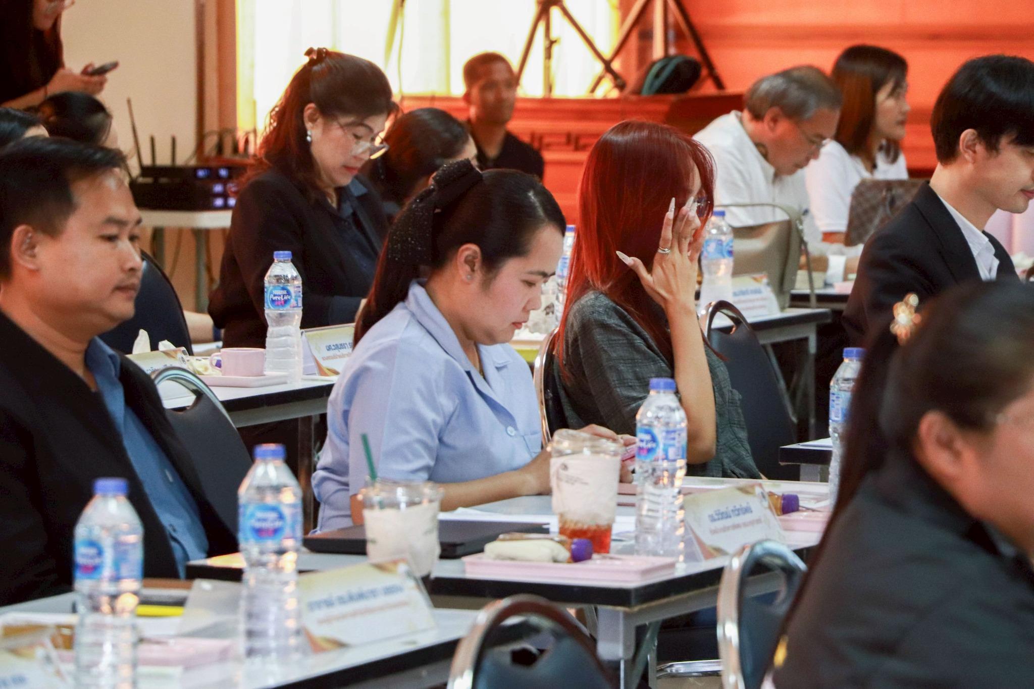 47. การประชุมปรึกษาหารือเกี่ยวกับการผลดำเนินงานโครงการยุทธศาสตร์มหาวิทยาลัยราชภัฏเพื่อการพัฒนาท้องถิ่น ประจำปีงบประมาณ 2568 และเพื่อวางแผนขับเคลื่อนโมเดลขจัดความยากจน ประจำปีงบประมาณ 2569 ณ ที่ว่าการอำเภอคลองขลุง วันที่ 28 ตุลาคม 2568