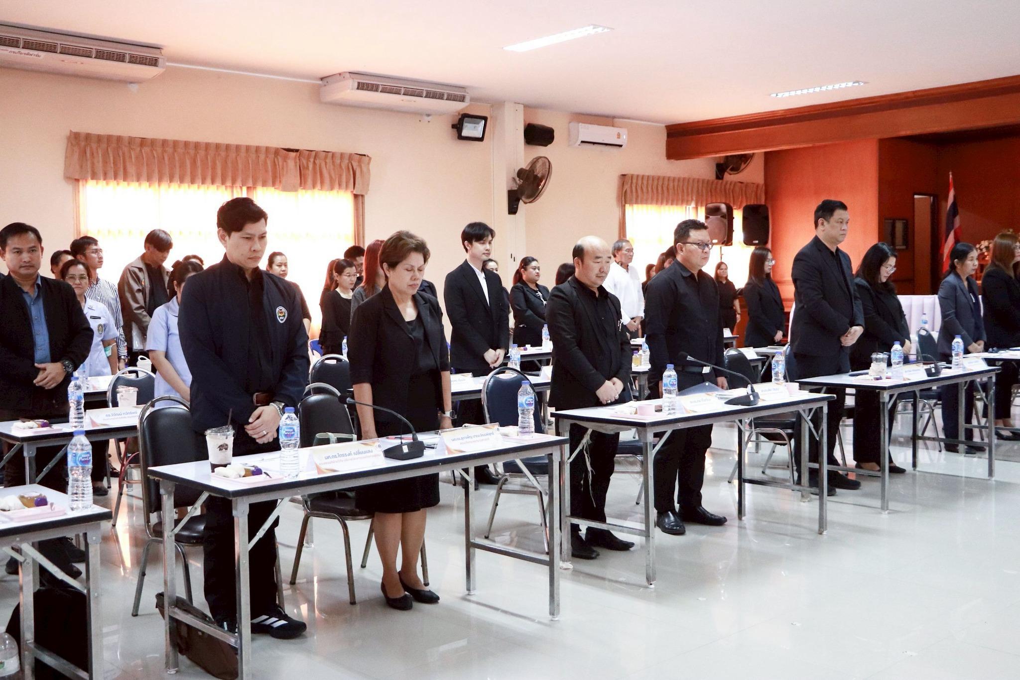 53. การประชุมปรึกษาหารือเกี่ยวกับการผลดำเนินงานโครงการยุทธศาสตร์มหาวิทยาลัยราชภัฏเพื่อการพัฒนาท้องถิ่น ประจำปีงบประมาณ 2568 และเพื่อวางแผนขับเคลื่อนโมเดลขจัดความยากจน ประจำปีงบประมาณ 2569 ณ ที่ว่าการอำเภอคลองขลุง วันที่ 28 ตุลาคม 2568