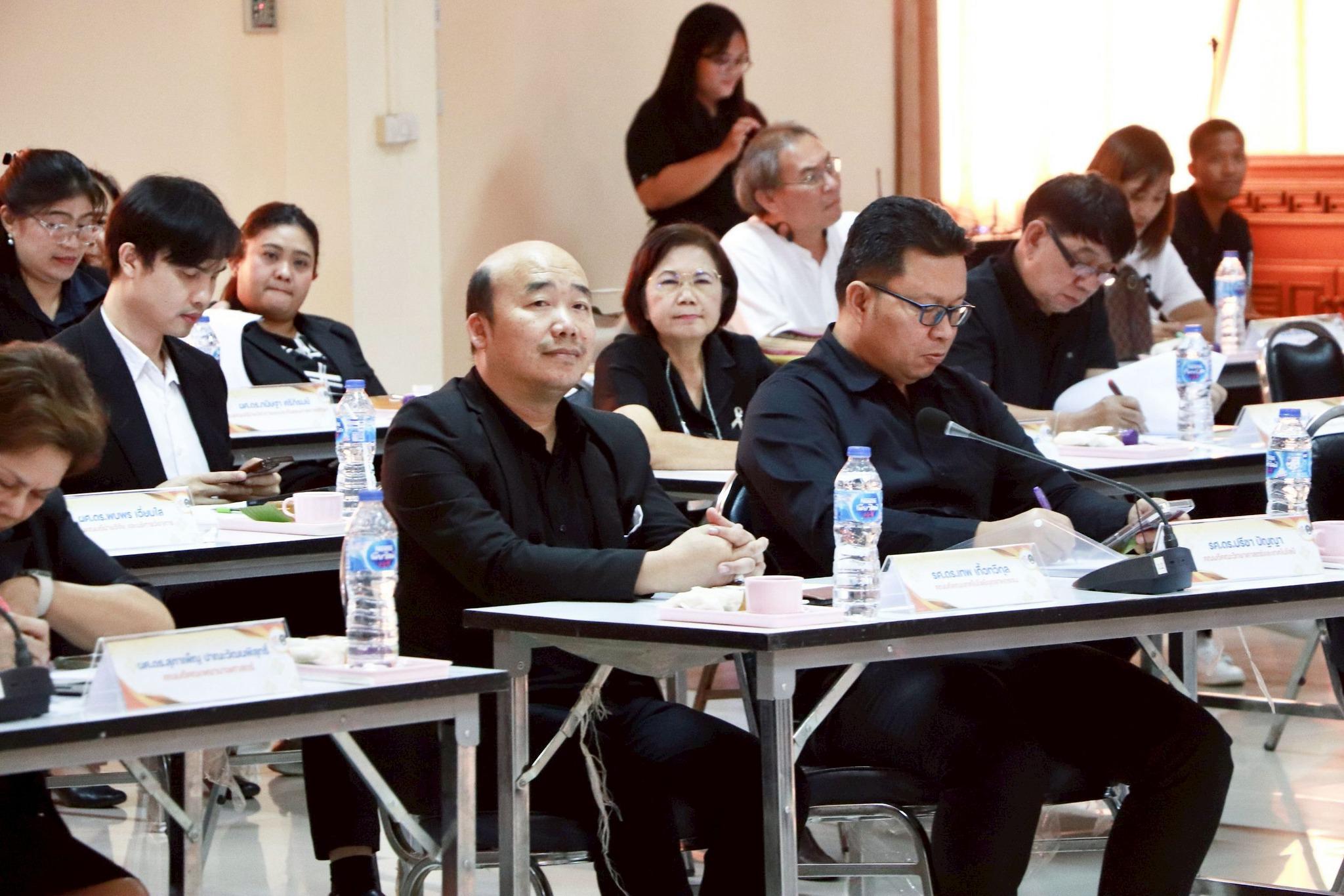 57. การประชุมปรึกษาหารือเกี่ยวกับการผลดำเนินงานโครงการยุทธศาสตร์มหาวิทยาลัยราชภัฏเพื่อการพัฒนาท้องถิ่น ประจำปีงบประมาณ 2568 และเพื่อวางแผนขับเคลื่อนโมเดลขจัดความยากจน ประจำปีงบประมาณ 2569 ณ ที่ว่าการอำเภอคลองขลุง วันที่ 28 ตุลาคม 2568