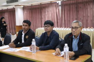 5. การขับเคลื่อนโมเดลขจัดความยากจน THAPHUTSA MODEL ตำบลท่าพุทรา อำเภอคลองขลุง จังหวัดกำแพงเพชร ณ ห้องประชุมลีลาวดี ชั้น 2 อาคารทีปังกรรัศมีโชติ มหาวิทยาลัยราชภัฏกำแพงเพชร 24 พ.ย. 2568